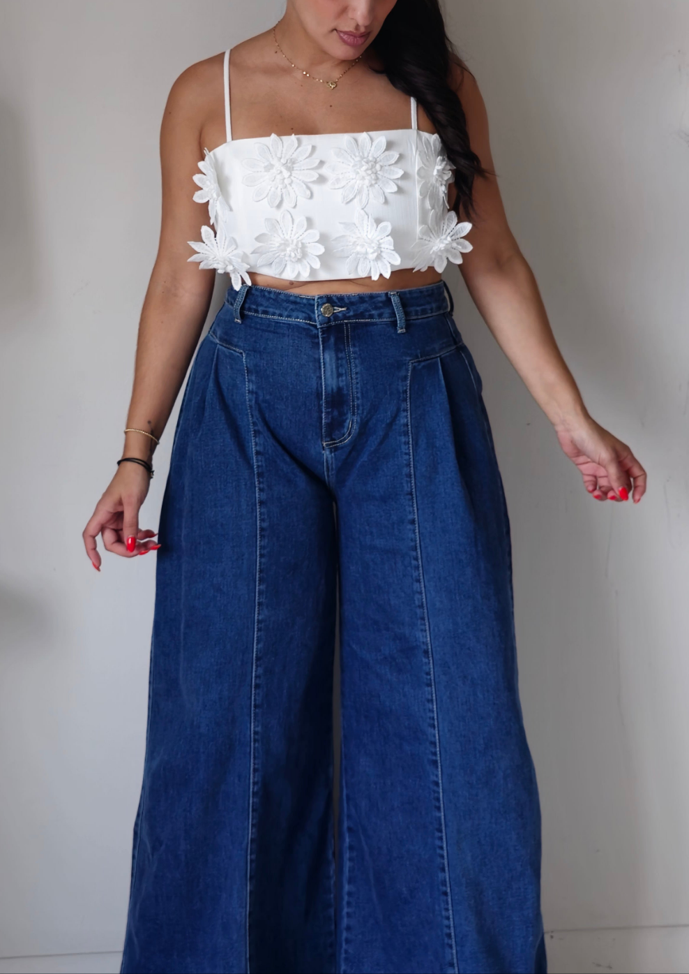 Super wide leg jeans