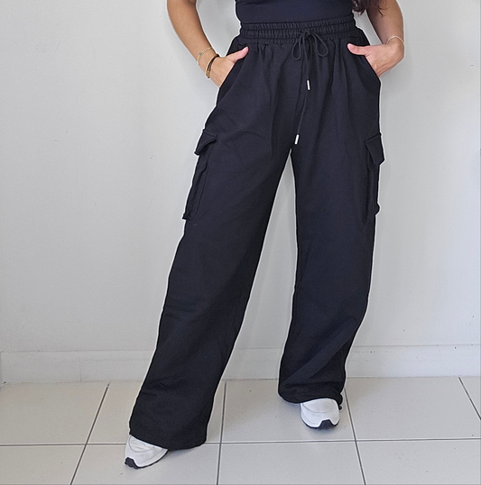 Cargo sweat pants