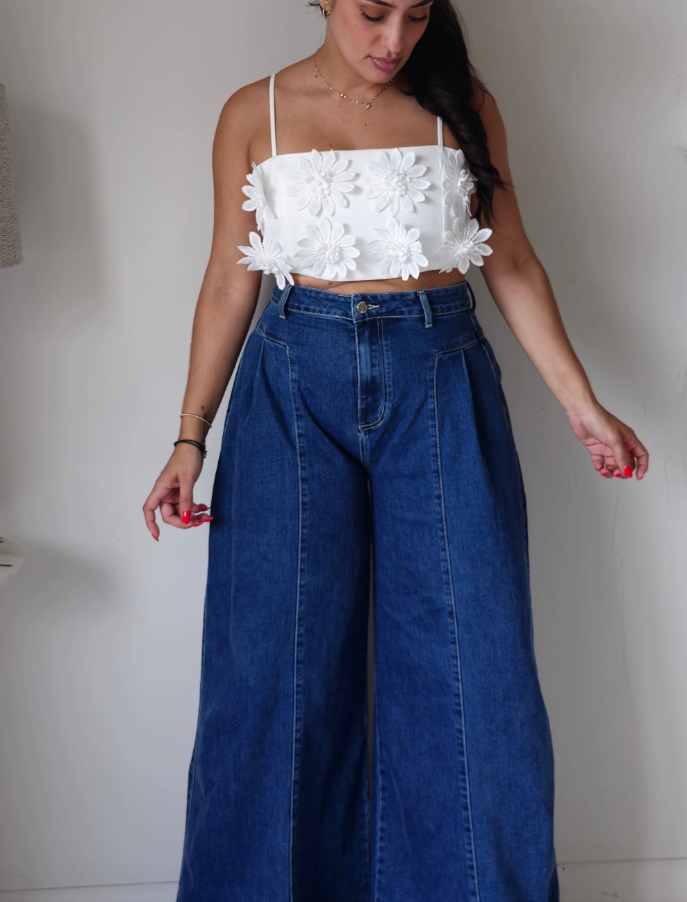 Super wide leg jeans