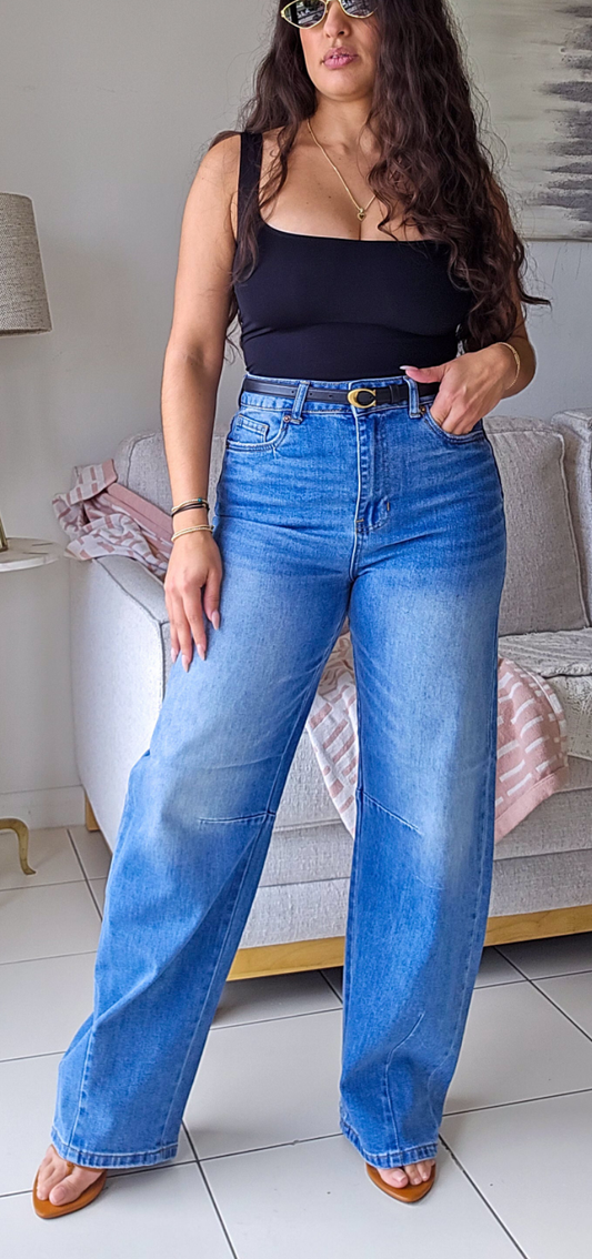 Barrel baggy jeans