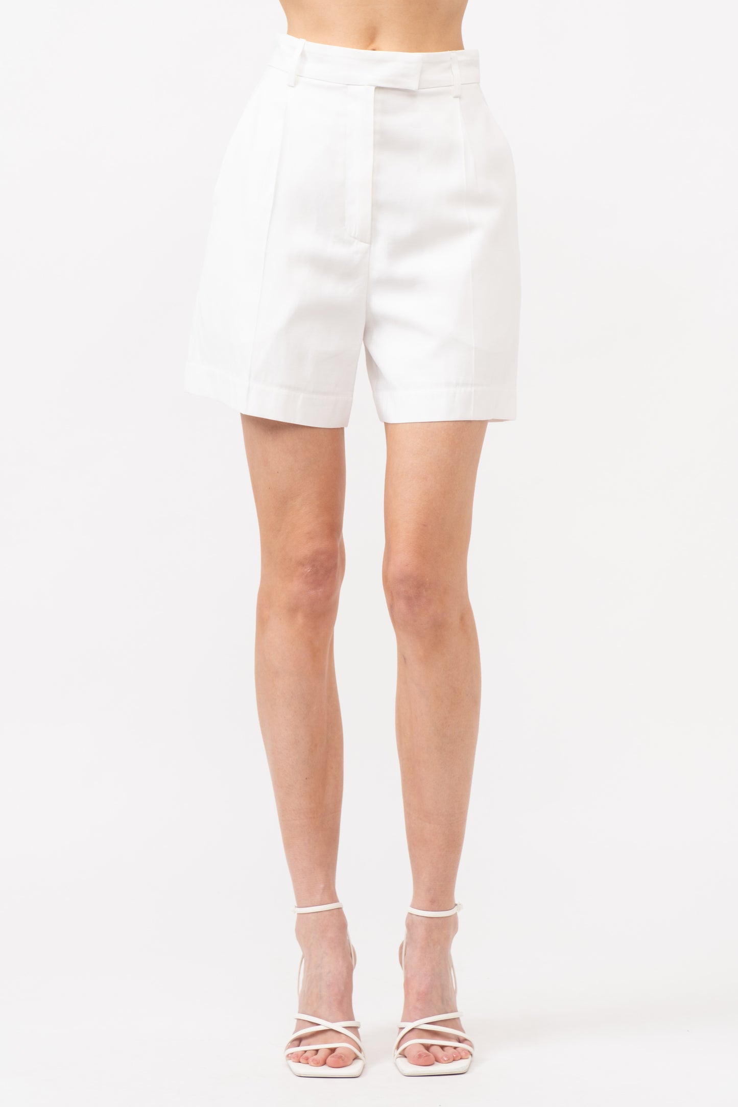 Linen Bermuda Shorts