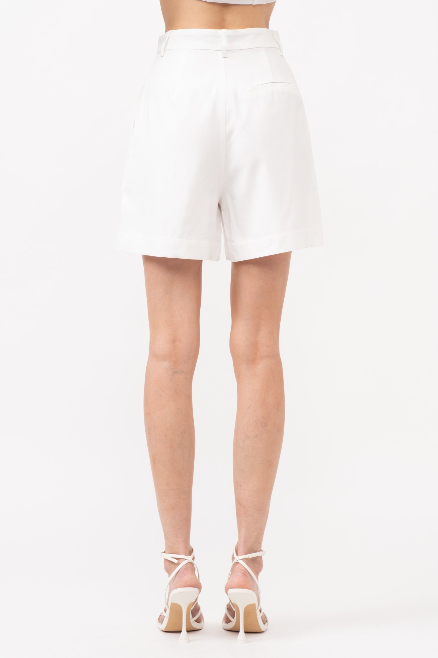 Linen Bermuda Shorts