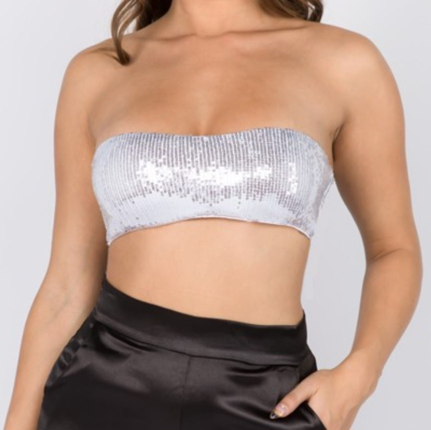 Sequined bandeau