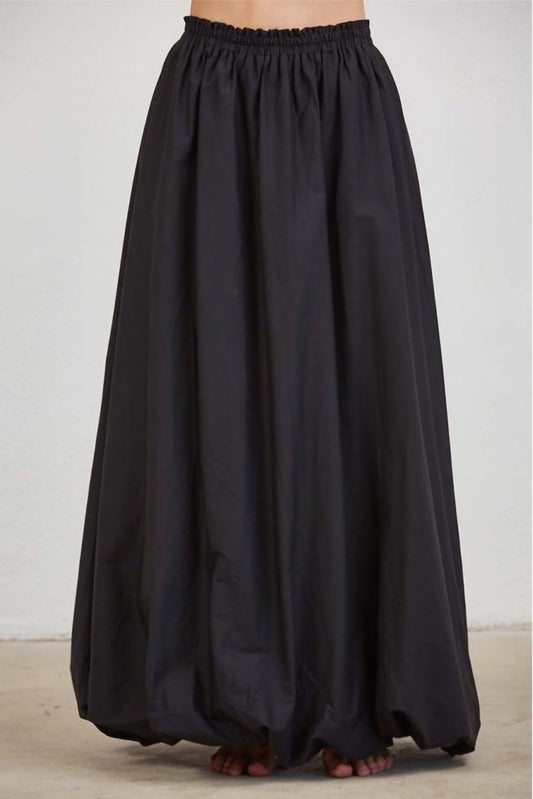 Bubble long skirt