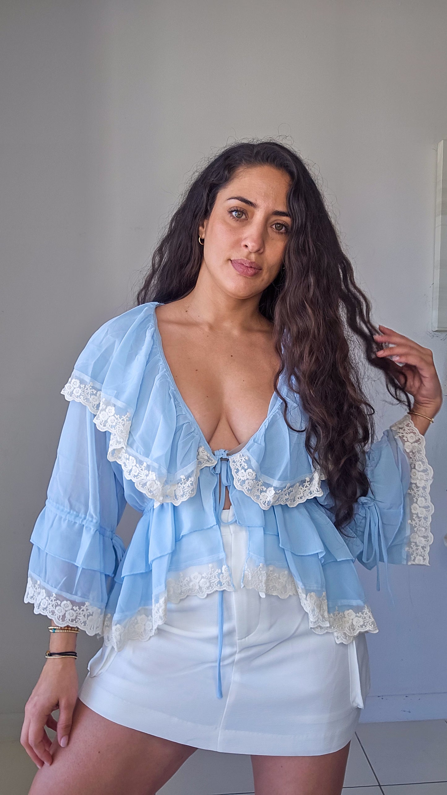 Bohemian lace top