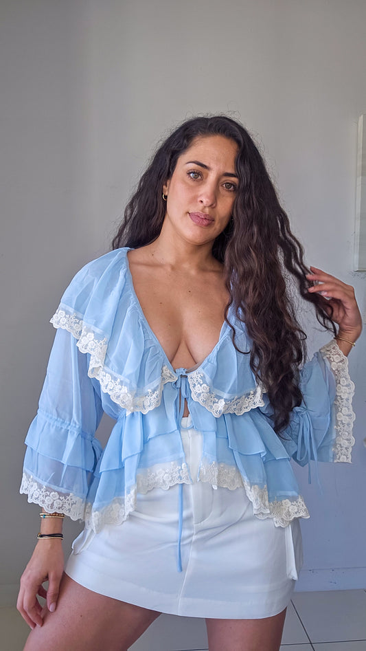 Bohemian lace top
