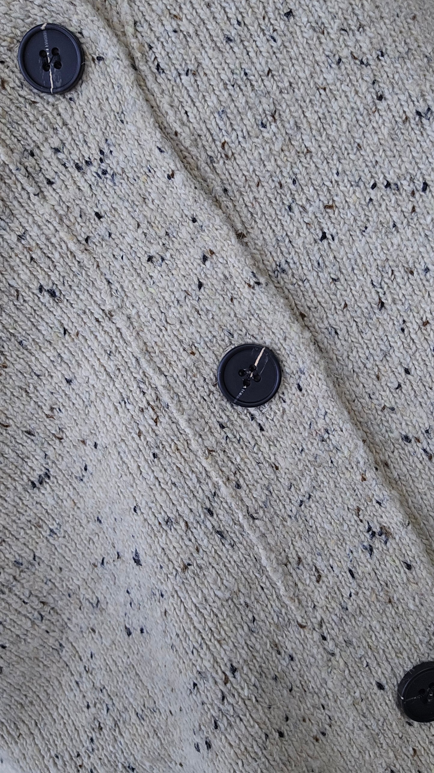 Relaxed fit knit vest top and long pants set