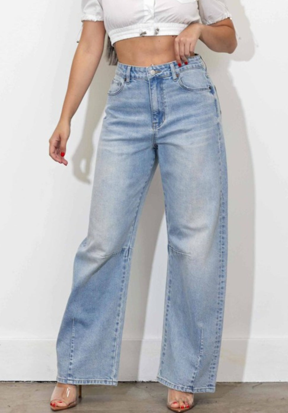 Barrel baggy jeans