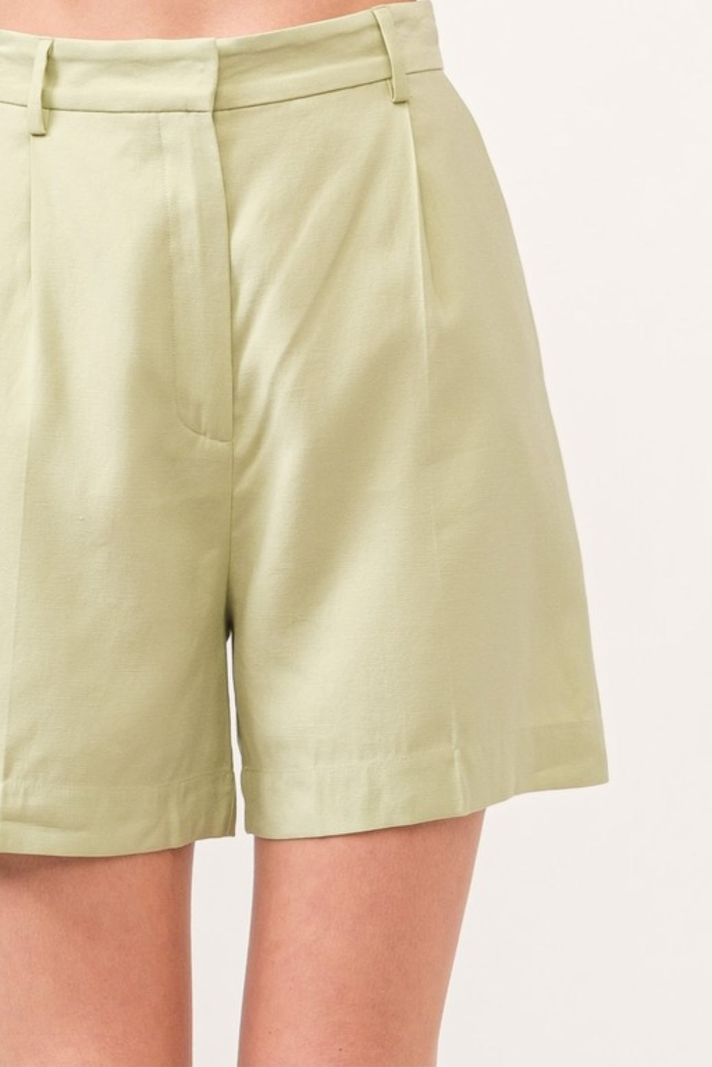 Linen Bermuda Shorts