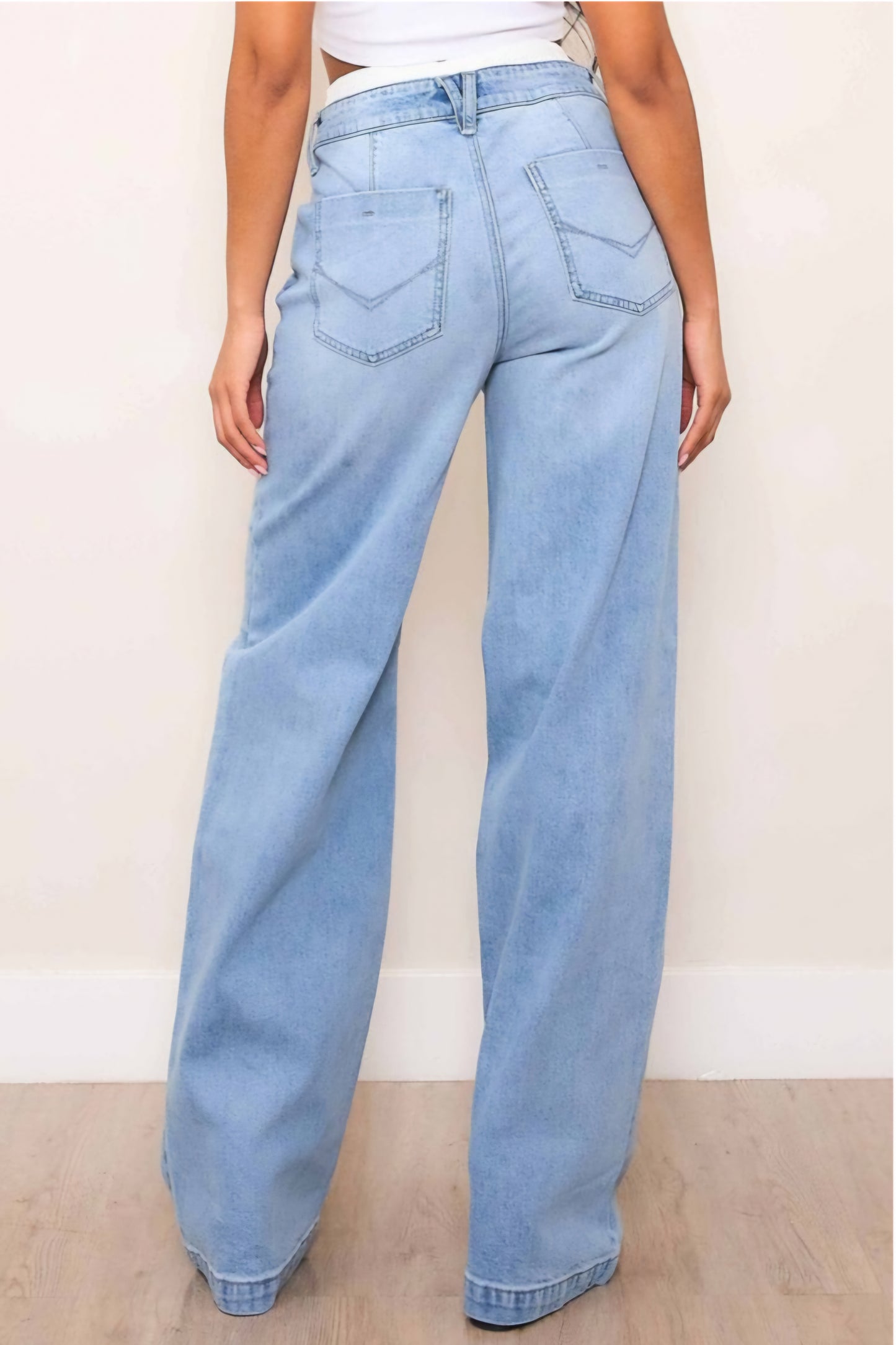 Double waist jeans [Vibrants]