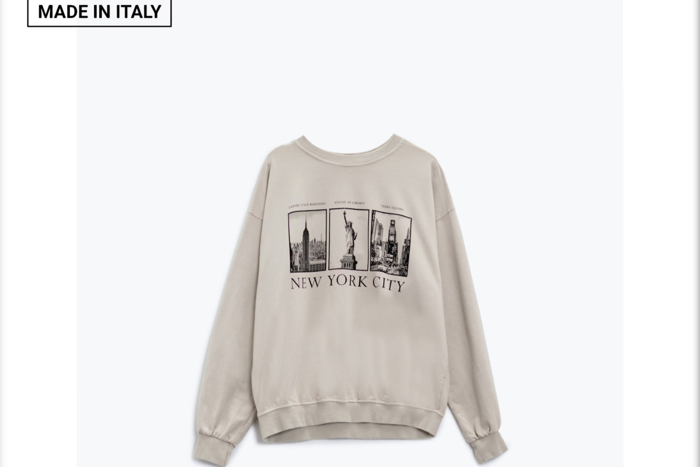 New York sweater [Made in Italy]