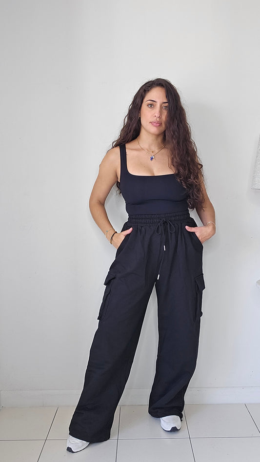 Cargo sweat pants