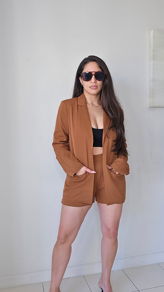 Blazer and shorts set